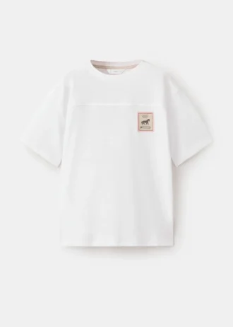 T-shirt z nadrukiem, mieszanka bawełny T-shirt z nadrukiem, mieszanka bawełny