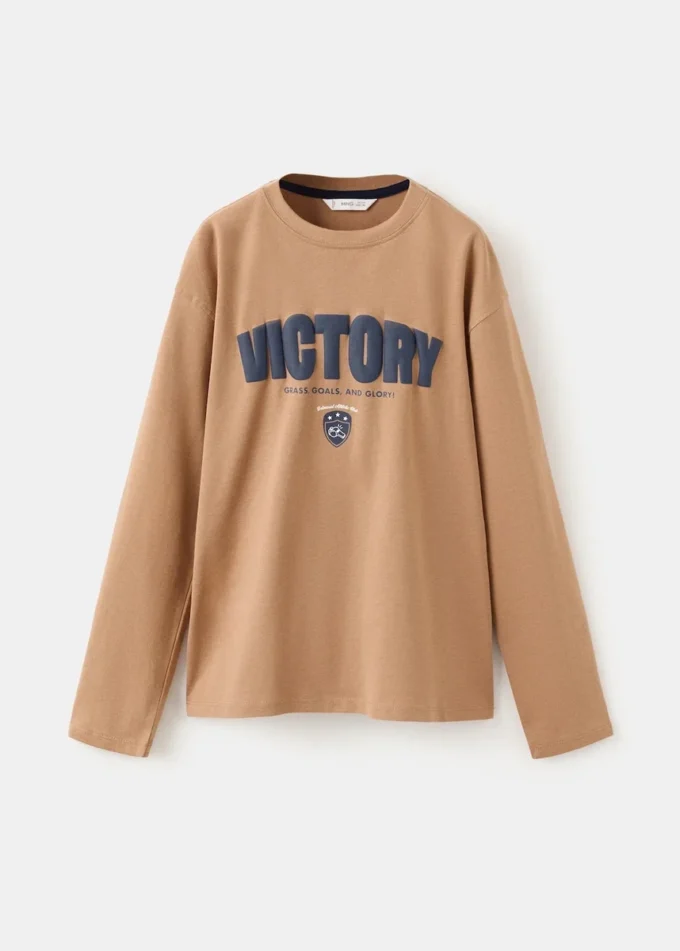 T-shirt z nadrukiem, mieszanka bawełny T-shirt z nadrukiem, mieszanka bawełny