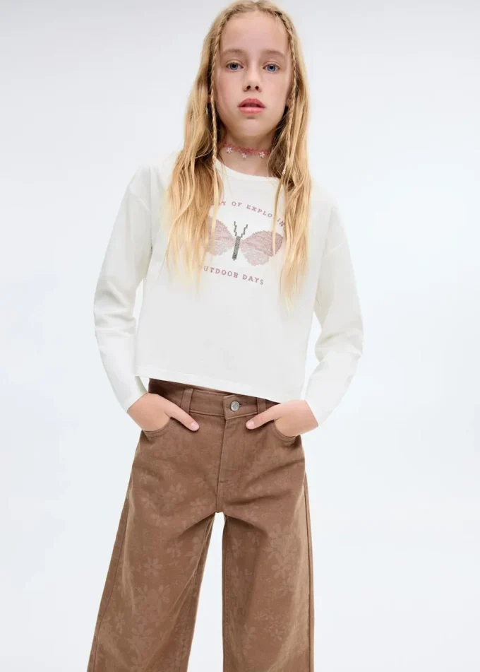 T-shirt z nadrukiem, mieszanka bawełny T-shirt z nadrukiem, mieszanka bawełny