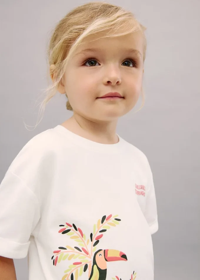 T-shirt z nadrukiem, mieszanka bawełny T-shirt z nadrukiem, mieszanka bawełny