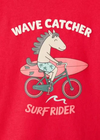 T-shirt z nadrukiem, mieszanka bawełny T-shirt z nadrukiem, mieszanka bawełny