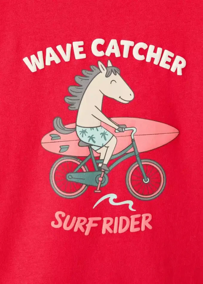 T-shirt z nadrukiem, mieszanka bawełny T-shirt z nadrukiem, mieszanka bawełny