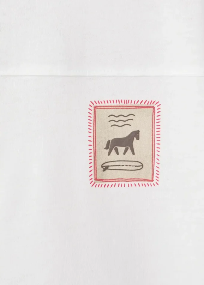 T-shirt z nadrukiem, mieszanka bawełny T-shirt z nadrukiem, mieszanka bawełny