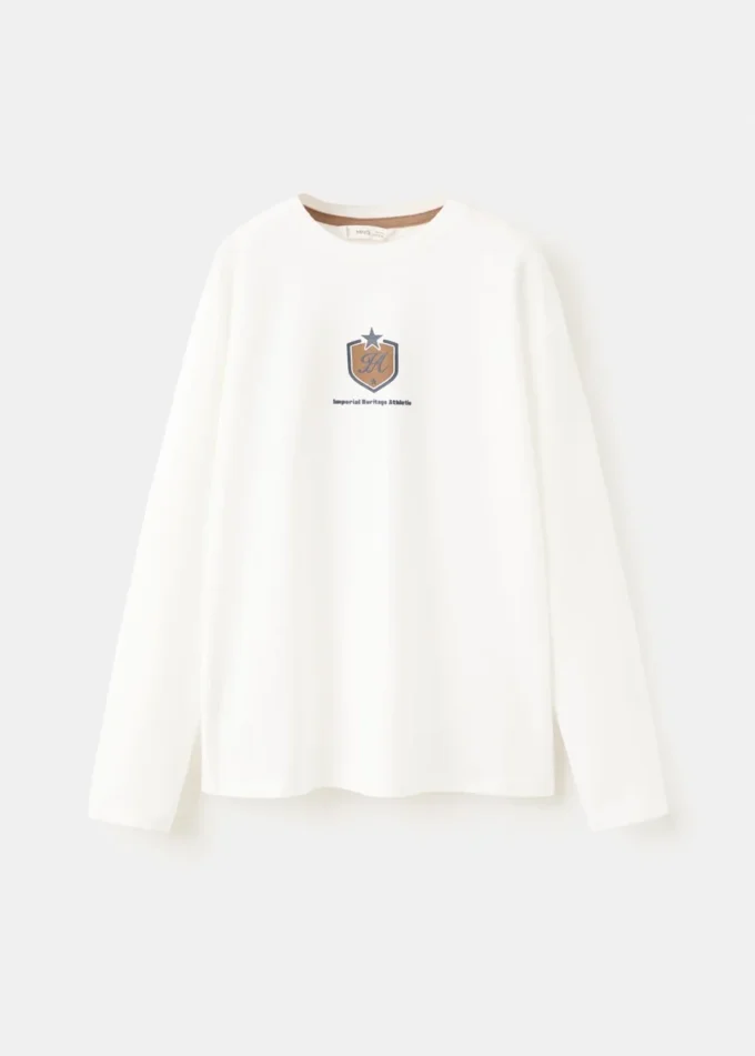 T-shirt z nadrukiem, mieszanka bawełny T-shirt z nadrukiem, mieszanka bawełny