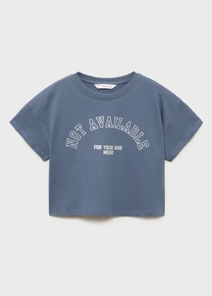 T-shirt z nadrukiem, mieszanka bawełny T-shirt z nadrukiem, mieszanka bawełny