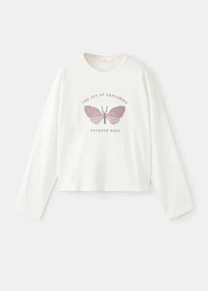 T-shirt z nadrukiem, mieszanka bawełny T-shirt z nadrukiem, mieszanka bawełny