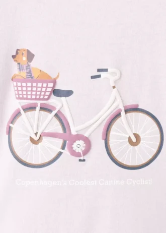 T-shirt z nadrukiem, mieszanka bawełny