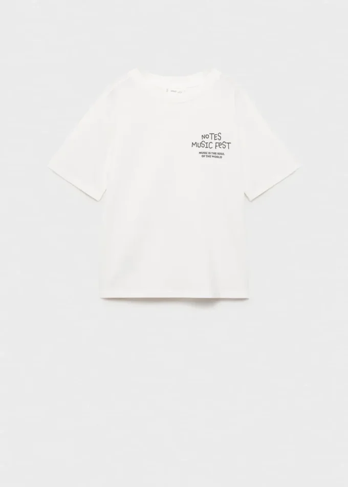 T-shirt z nadrukiem, mieszanka bawełny T-shirt z nadrukiem, mieszanka bawełny