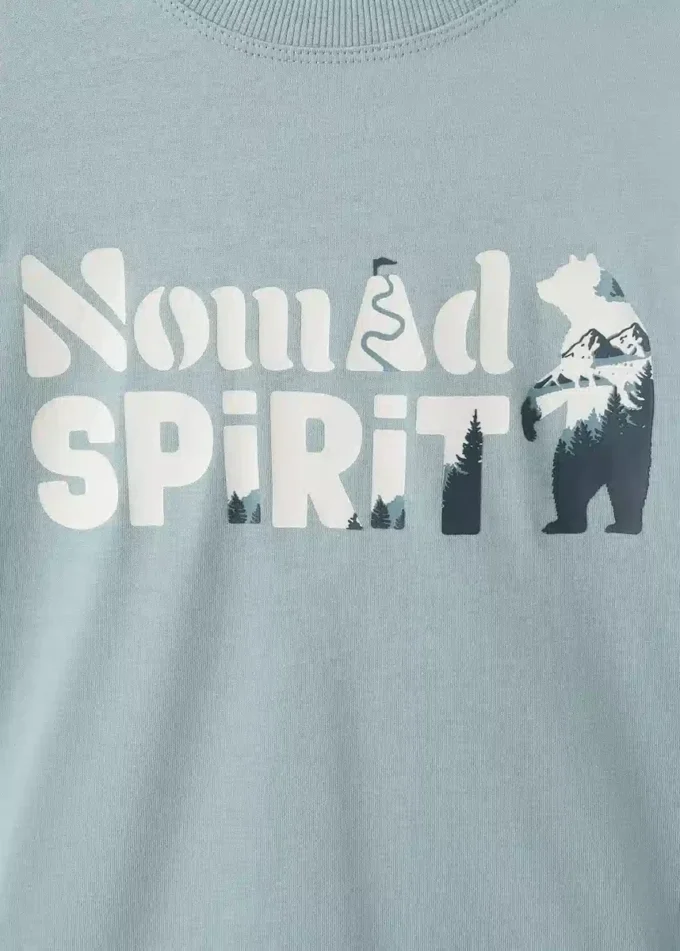 T-shirt z nadrukiem, mieszanka bawełny T-shirt z nadrukiem, mieszanka bawełny