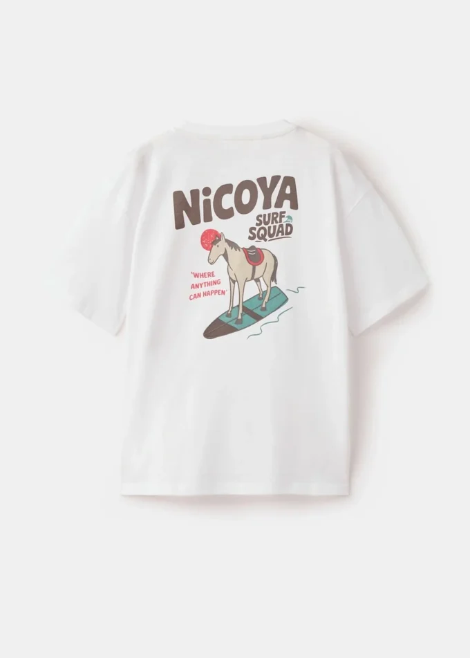 T-shirt z nadrukiem, mieszanka bawełny T-shirt z nadrukiem, mieszanka bawełny