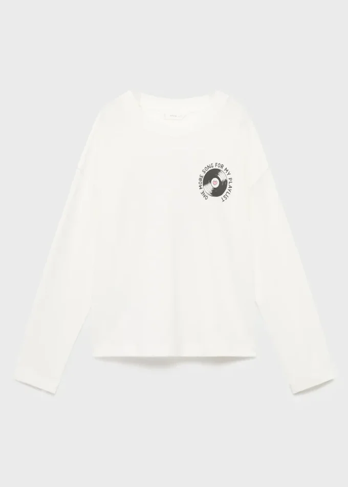 T-shirt z nadrukiem, mieszanka bawełny T-shirt z nadrukiem, mieszanka bawełny