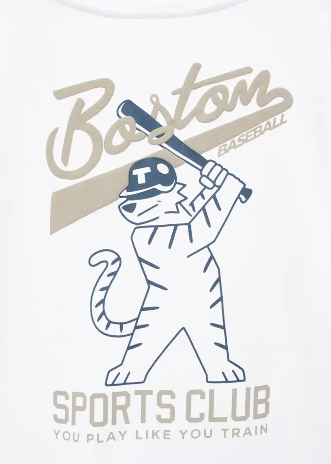 T-shirt z nadrukiem, mieszanka bawełny T-shirt z nadrukiem, mieszanka bawełny