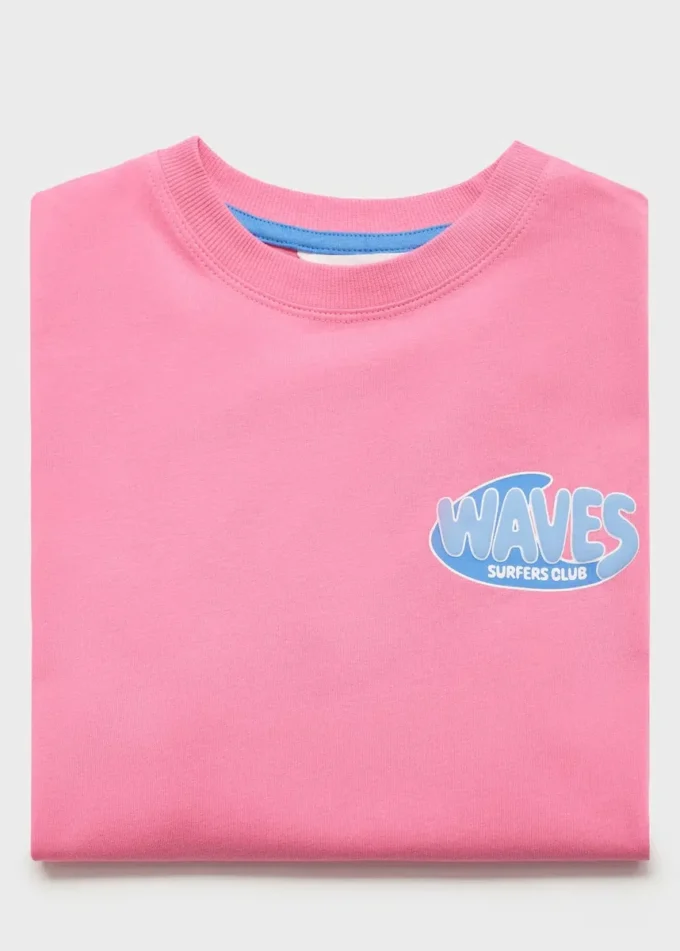 T-shirt z nadrukiem, mieszanka bawełny T-shirt z nadrukiem, mieszanka bawełny