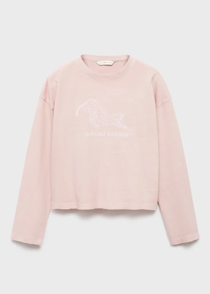 T-shirt z nadrukiem, mieszanka bawełny T-shirt z nadrukiem, mieszanka bawełny