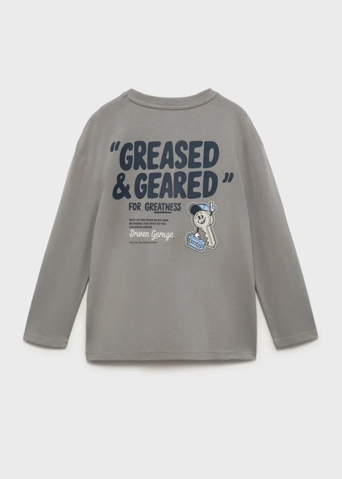 T-shirt z nadrukiem, mieszanka bawełny T-shirt z nadrukiem, mieszanka bawełny