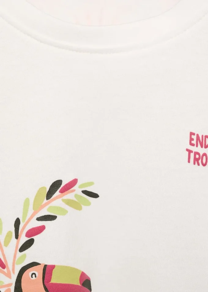 T-shirt z nadrukiem, mieszanka bawełny T-shirt z nadrukiem, mieszanka bawełny