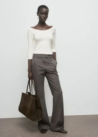 T-shirt z rękawami o długości 3/4