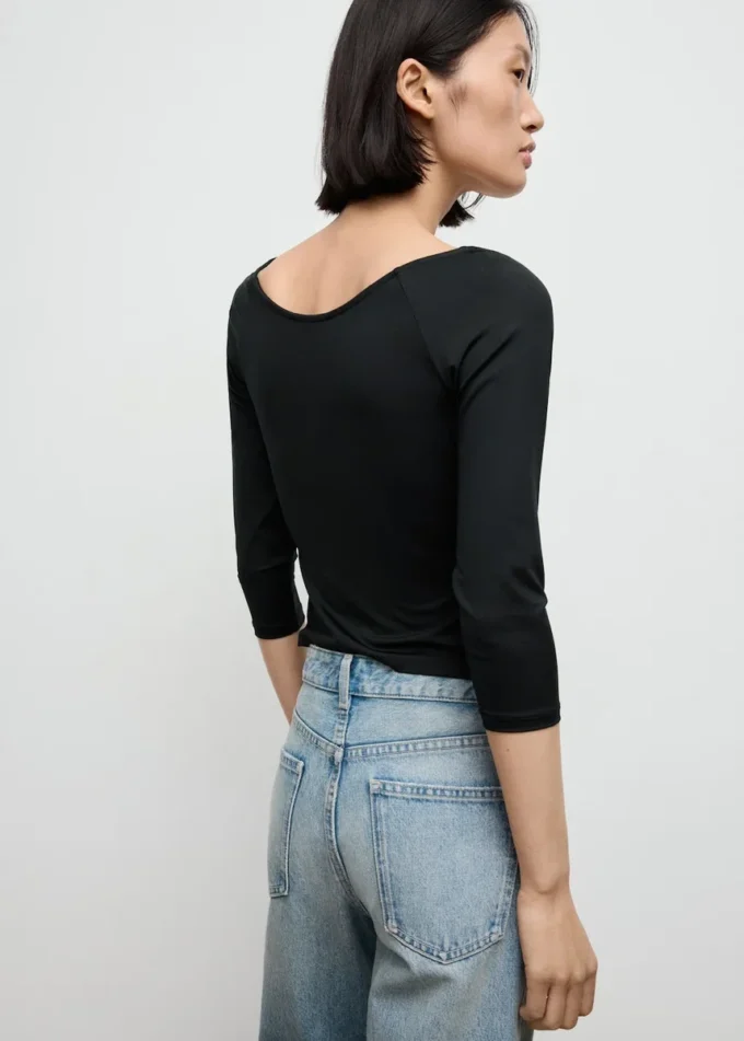 T-shirt z rękawami o długości 3/4 T-shirt z rękawami o długości 3/4