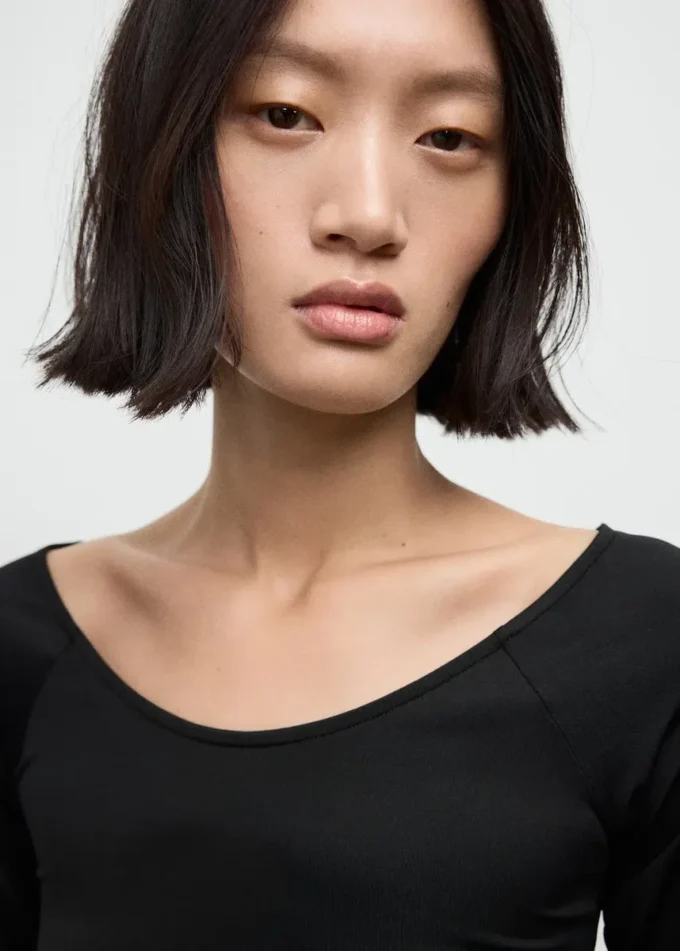 T-shirt z rękawami o długości 3/4 T-shirt z rękawami o długości 3/4