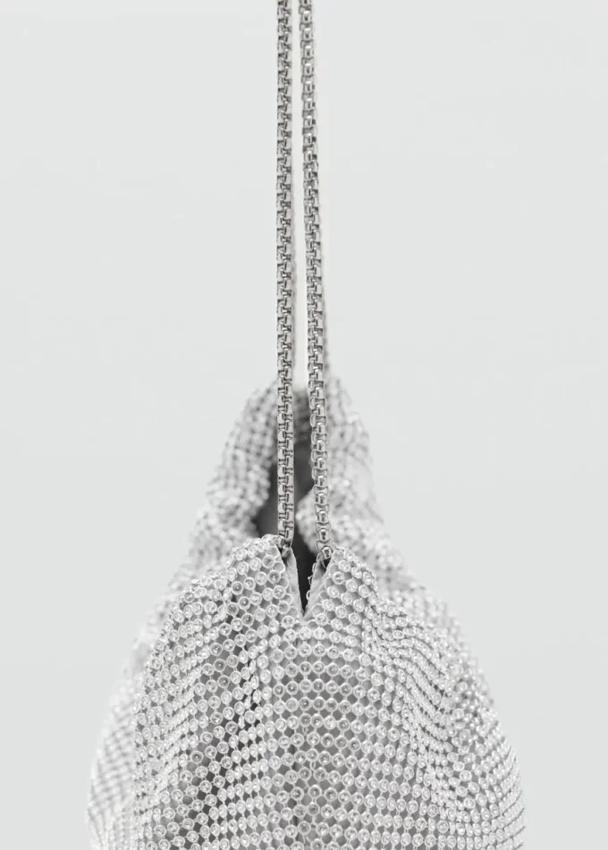 Torba na ramię z kryształkami Torba na ramię z kryształkami