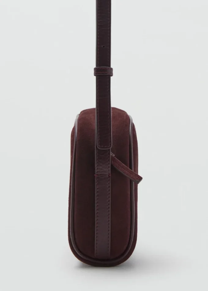 Torba na ramię z zamszowej skóry Torba na ramię z zamszowej skóry