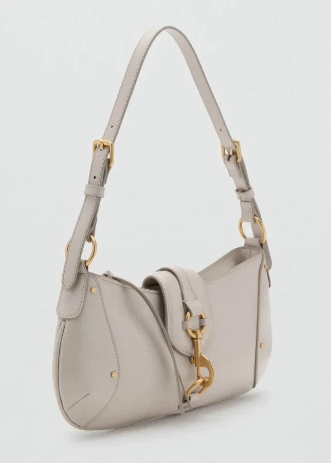 Torba na ramię z zapięciem na haczyk Torba na ramię z zapięciem na haczyk