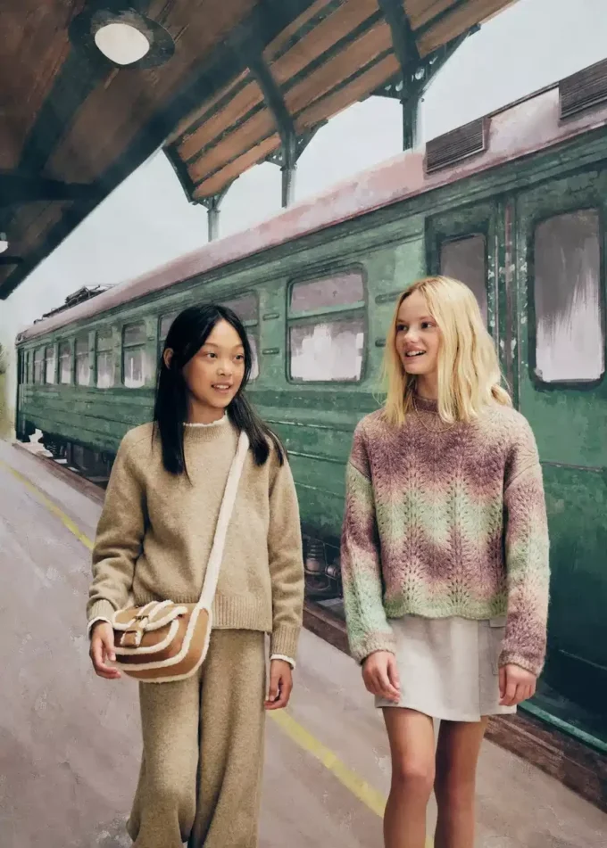 Torba z efektem owczej skóry Torba z efektem owczej skóry