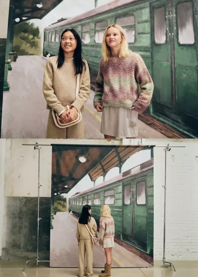 Spódnico-spodnie cargo z kieszeniami Spódnico-spodnie cargo z kieszeniami