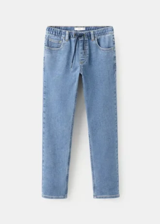 Wygodne dżinsy ze sznurkiem