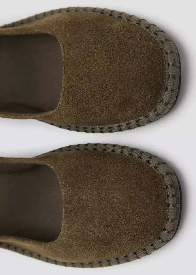 Zamszowe baleriny Zamszowe baleriny