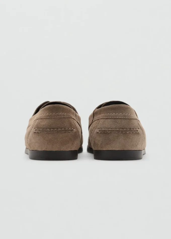 Zamszowe buty w stylu marynarskim Zamszowe buty w stylu marynarskim