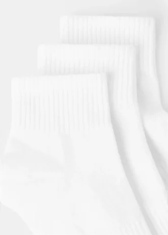 Zestaw 3 par bawełnianych skarpet