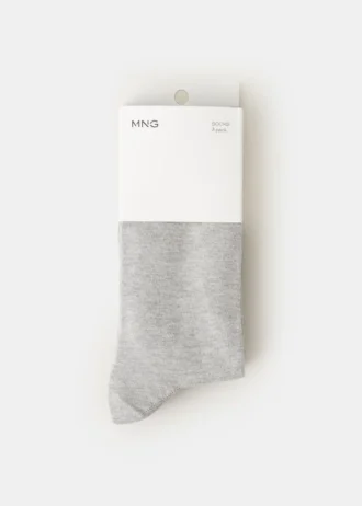 Zestaw 3 par bawełnianych skarpet Zestaw 3 par bawełnianych skarpet