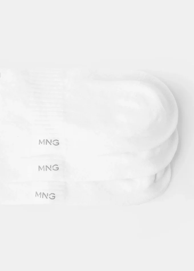 Zestaw 3 par bawełnianych skarpet Zestaw 3 par bawełnianych skarpet