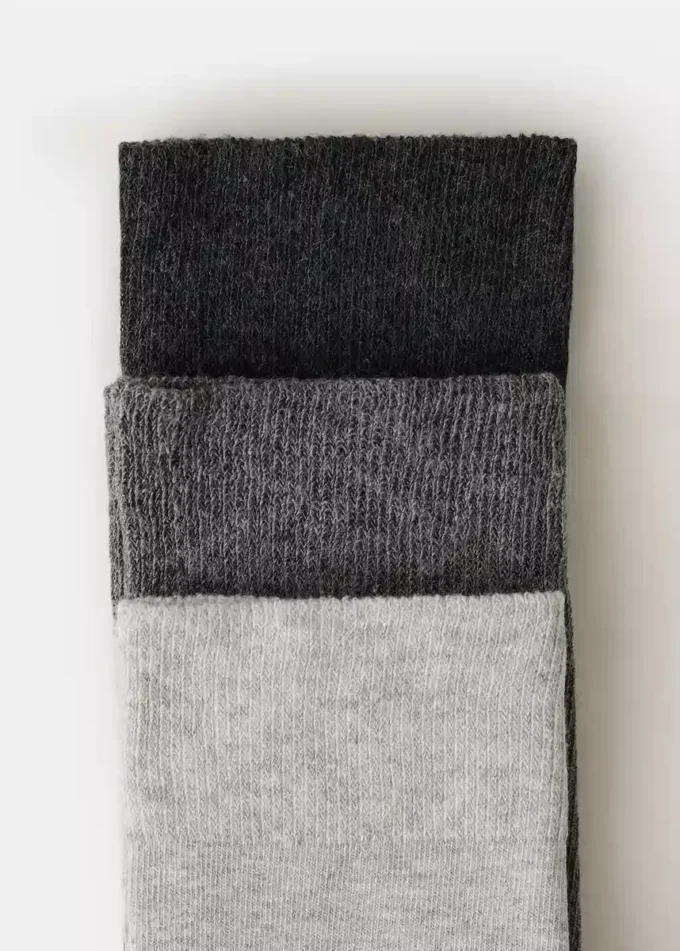 Zestaw 3 par bawełnianych skarpet Zestaw 3 par bawełnianych skarpet