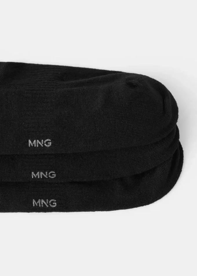 Zestaw 3 par bawełnianych skarpet Zestaw 3 par bawełnianych skarpet