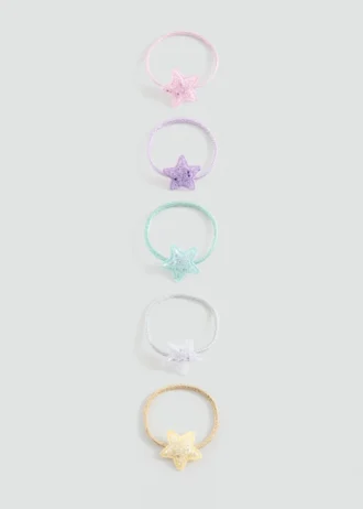 Zestaw 5 gumek do włosów