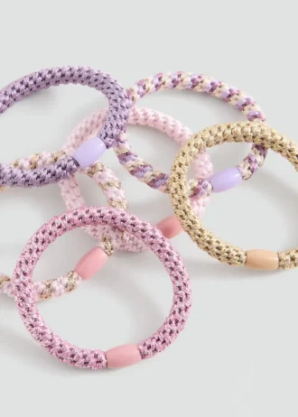 Zestaw 6 gumek do włosów Zestaw 6 gumek do włosów