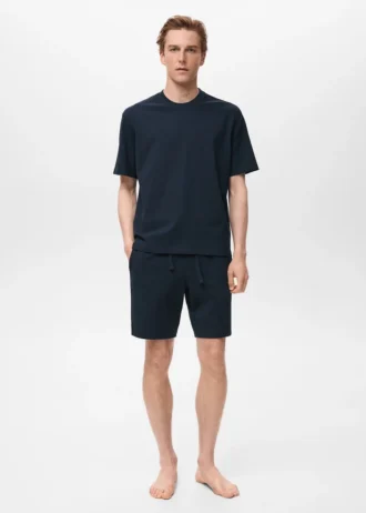 Zestaw bawełnianych szortów piżamowych