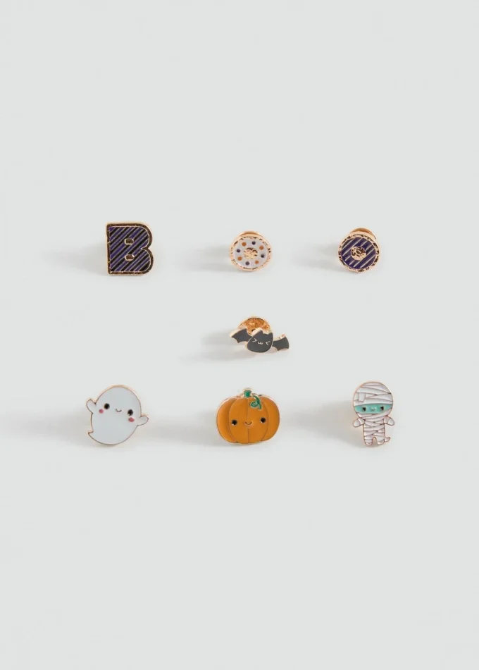 Zestaw przypinek na Halloween Zestaw przypinek na Halloween