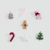 Zestaw świątecznych przypinek Zestaw świątecznych przypinek