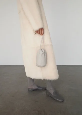 Zmarszczone skórzane buty